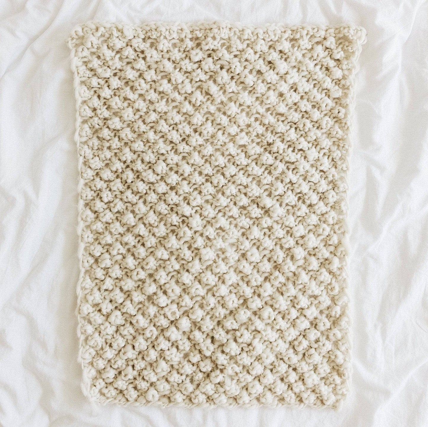 Raspberry Dreams - Knit Baby Blanket Pattern