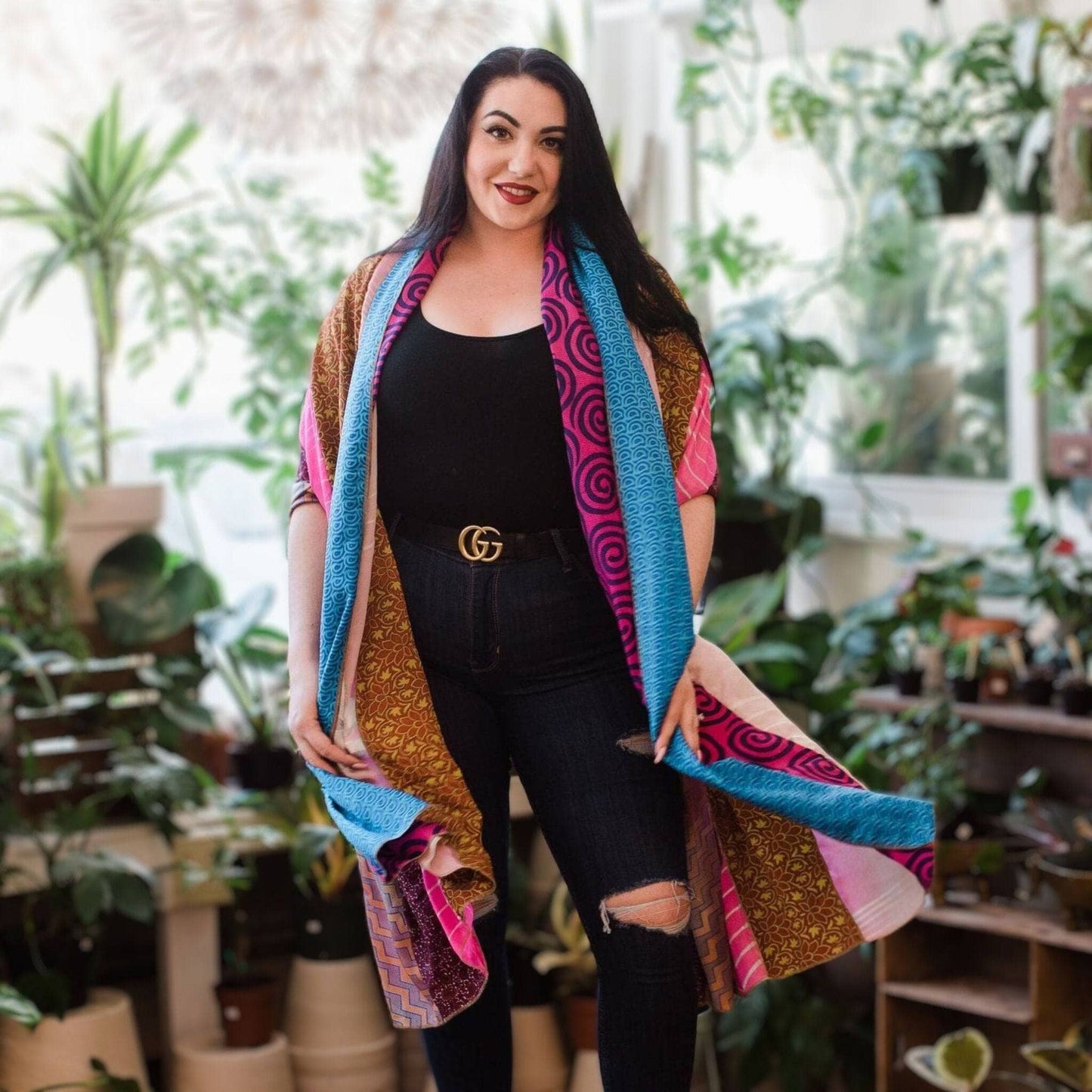The Original Medley Scarf. ♻️ Made from Sari Magic – Our #1 Bestselling Artisan Scarf