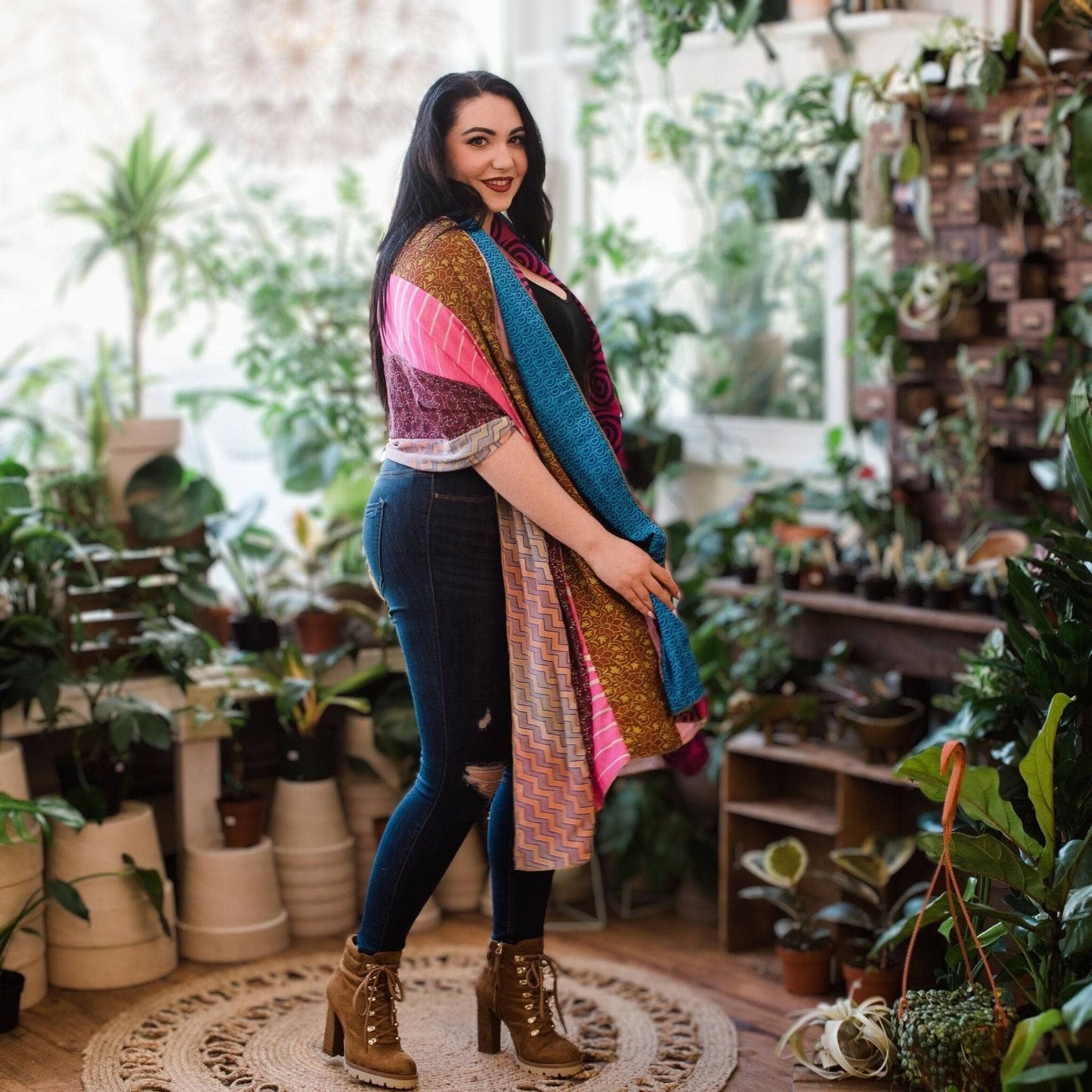 The Original Medley Scarf. ♻️ Made from Sari Magic – Our #1 Bestselling Artisan Scarf