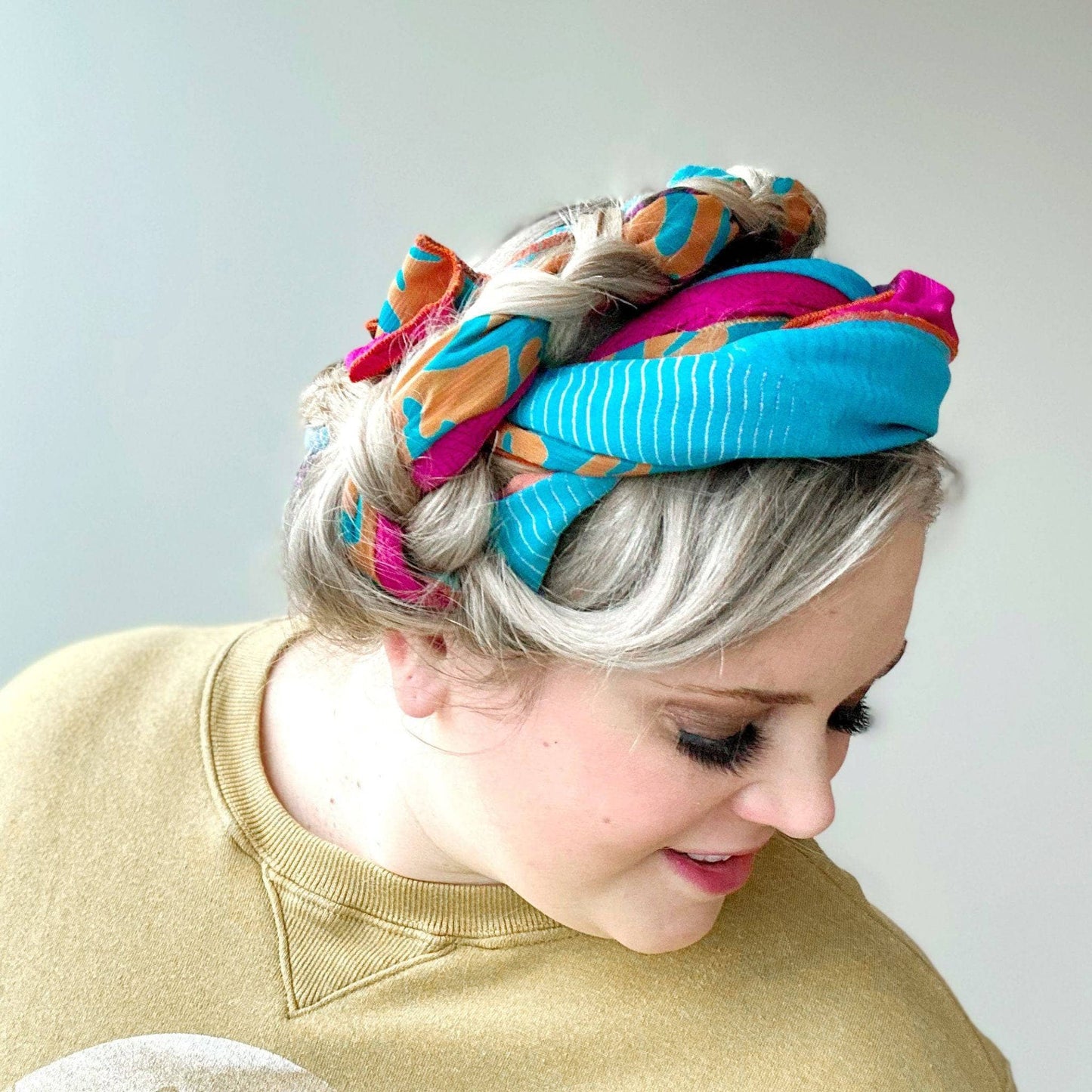 The Original Medley Scarf. ♻️ Made from Sari Magic – Our #1 Bestselling Artisan Scarf