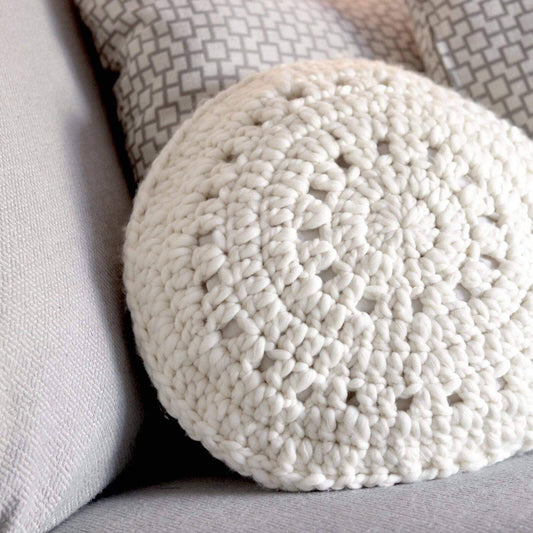 Sand Dollar Cushion Crochet Pattern