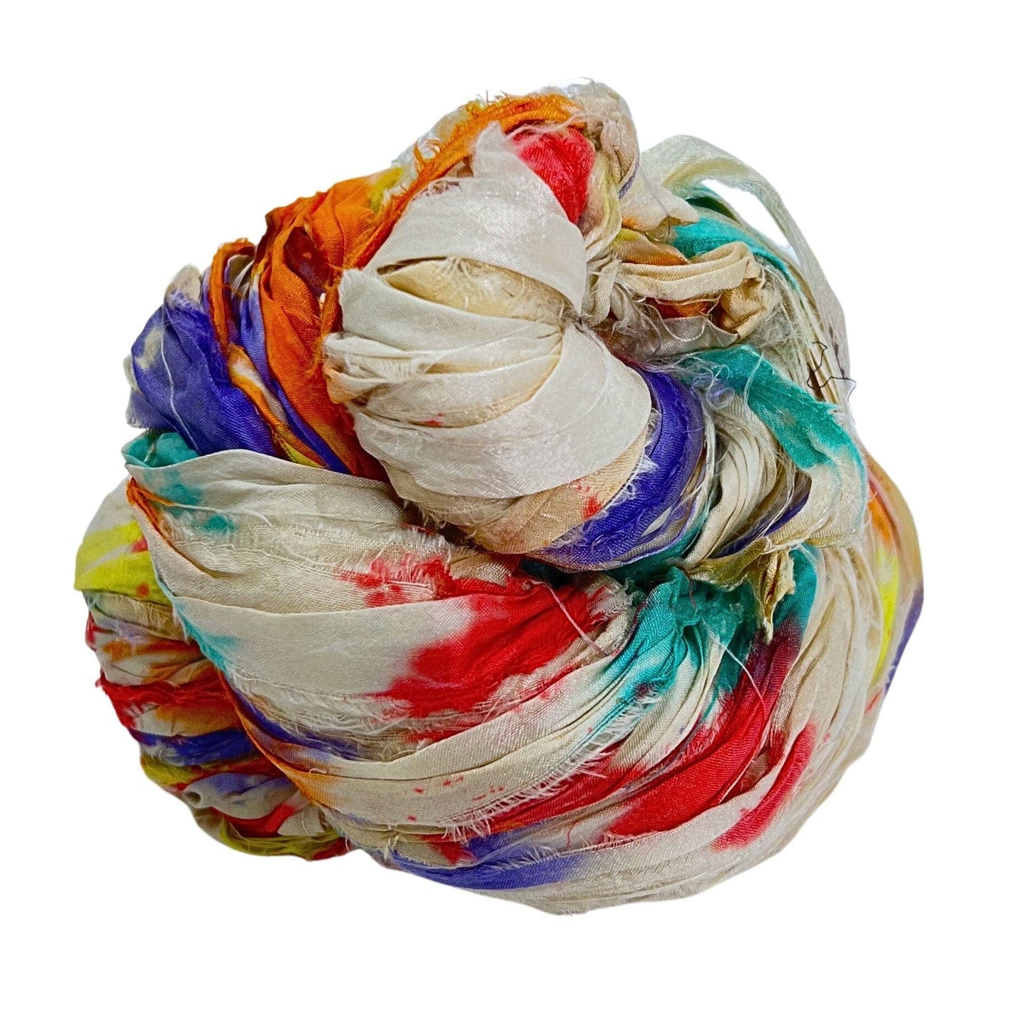 Artisan Recycled Sari Ribbon – Sari Treasures in Every Strand