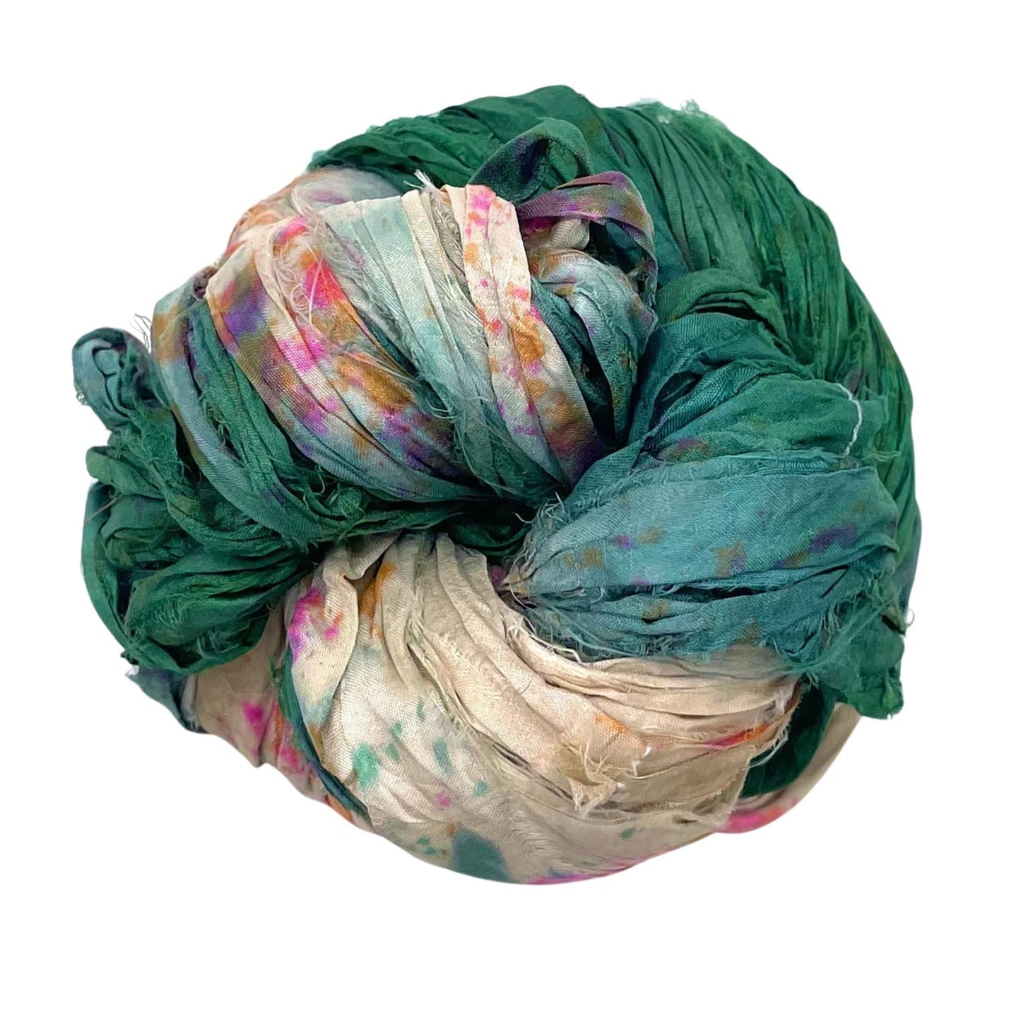 Artisan Recycled Sari Ribbon – Sari Treasures in Every Strand