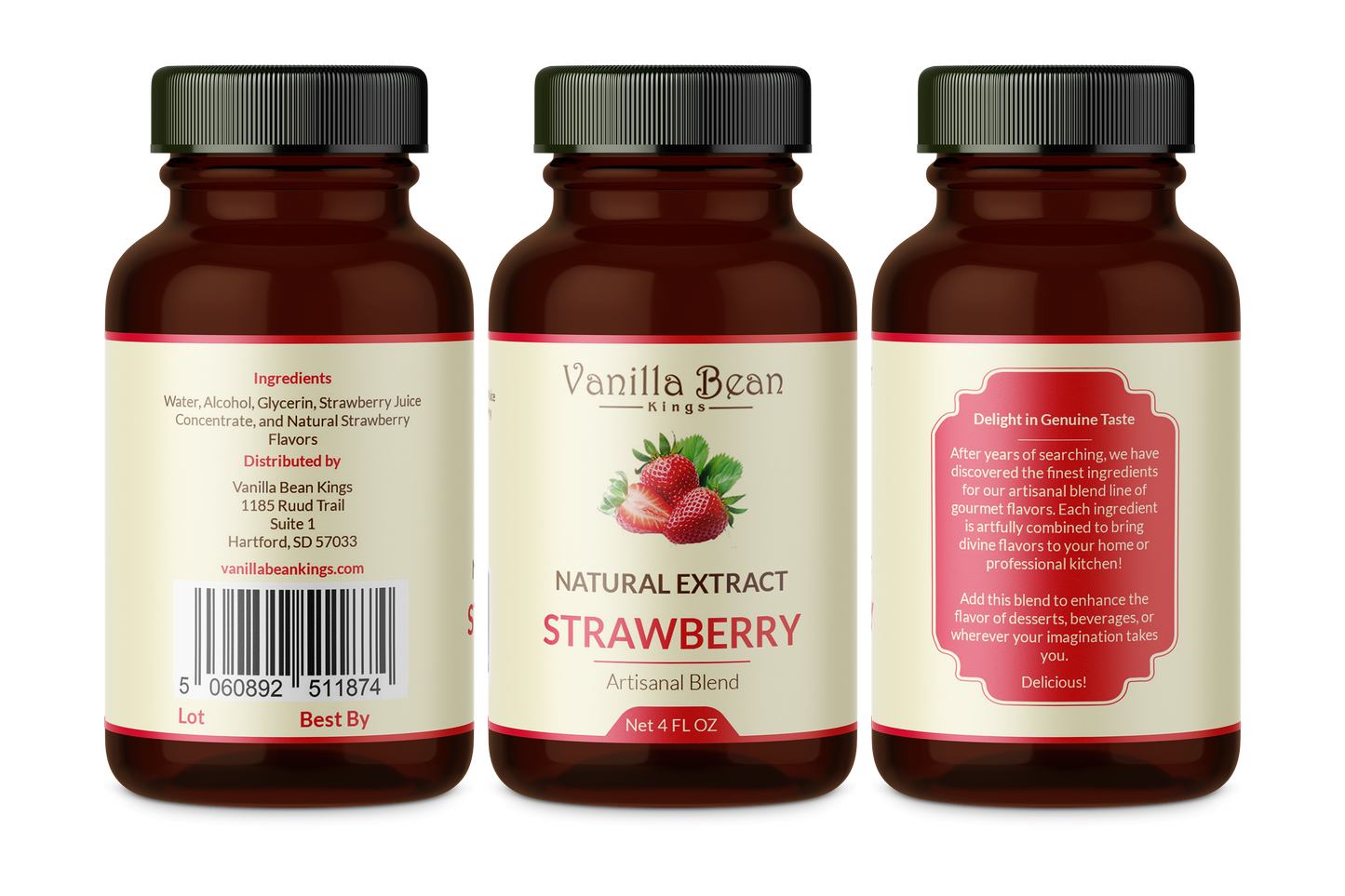 Natural Strawberry Extract