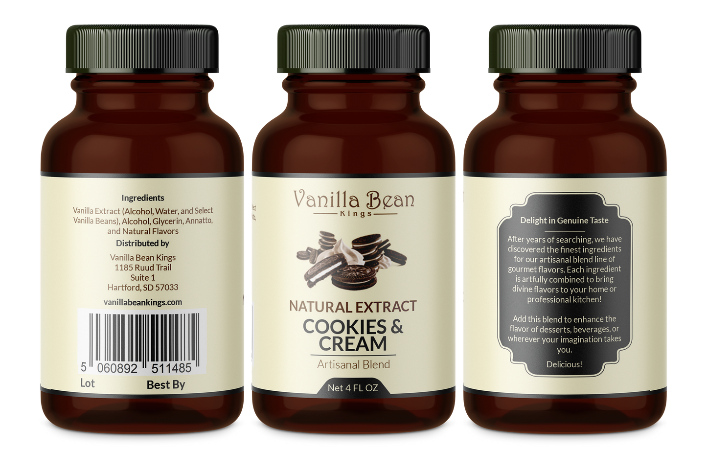 Natural Cookies & Cream Extract