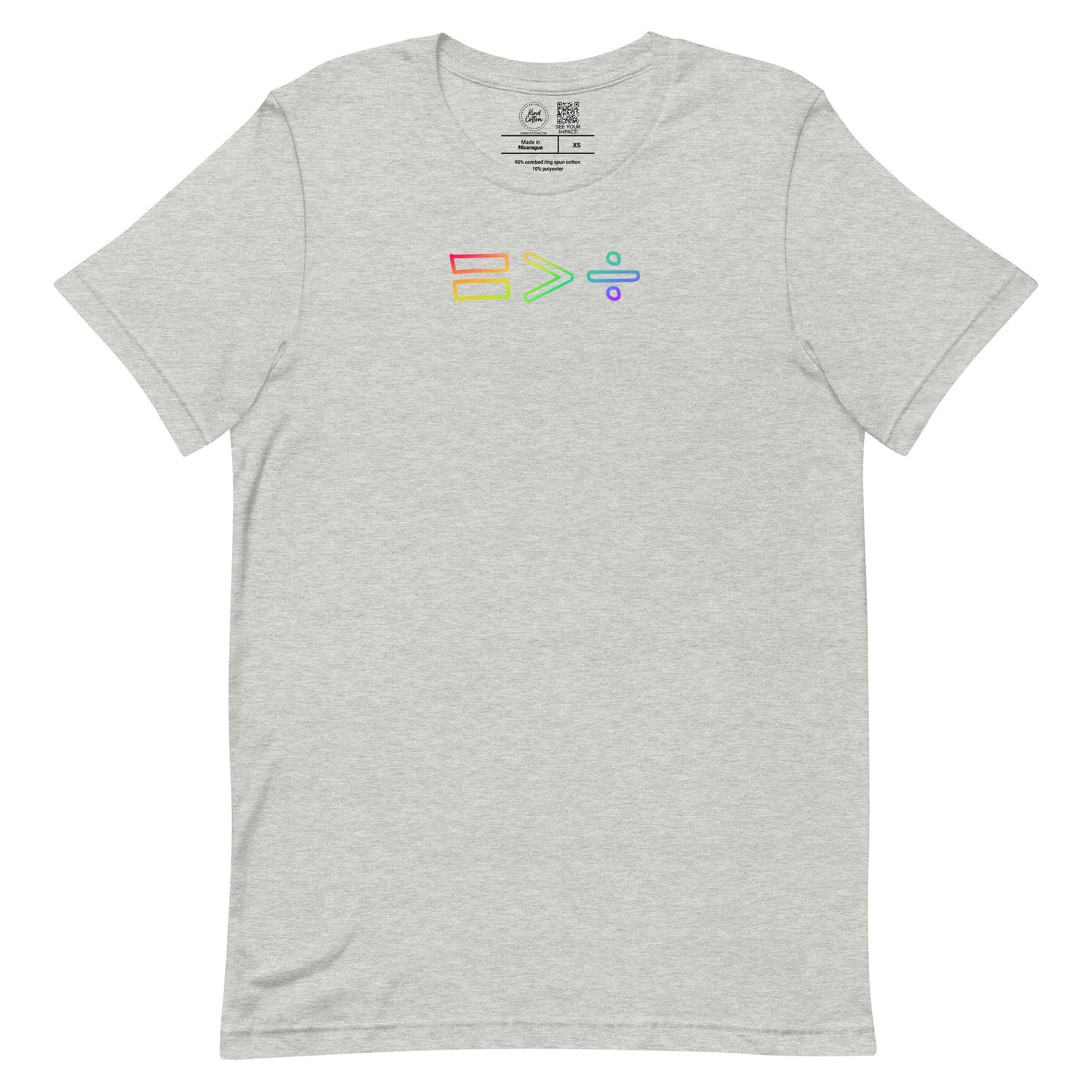 Equality Greater Than Division Classic Tee