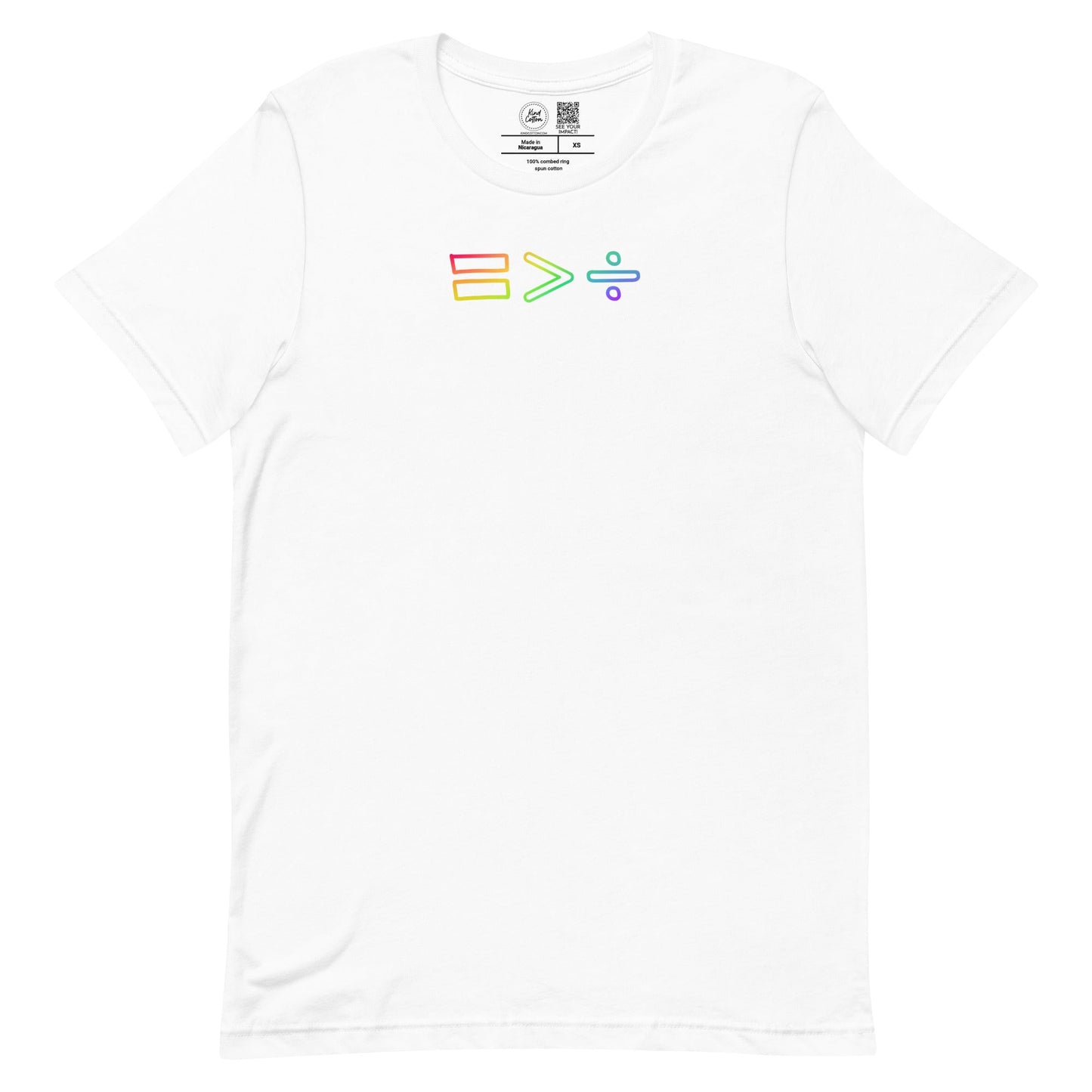 Equality Greater Than Division Classic Tee