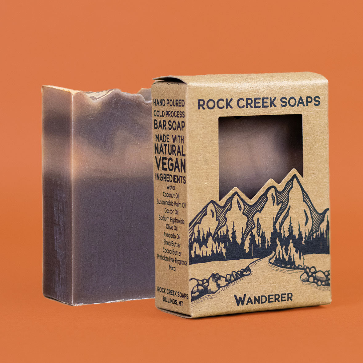 WANDERER SOAP | Black Amber, Lavender, Vanilla & Musk